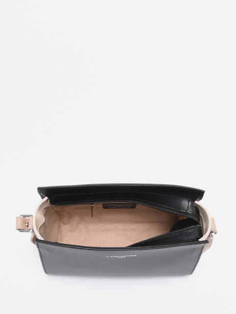 Sac Bandoulière Smooth Cuir Lancaster Noir smooth 437-02 vue secondaire 3