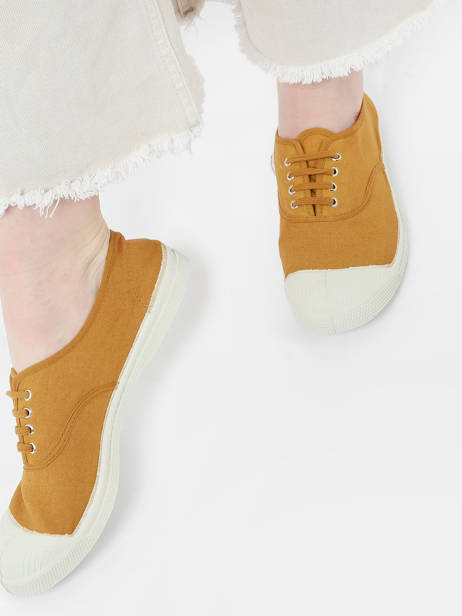 Sneakers Bensimon Brown women F15004 other view 2