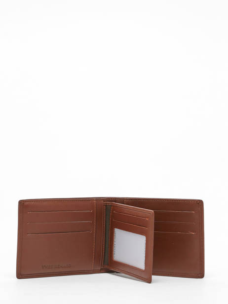 Wallet Leather Yves renard Brown smooth 1574 other view 1