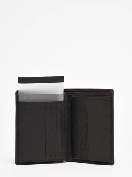 Wallet Leather Yves renard Black foulonne 23419 other view 1