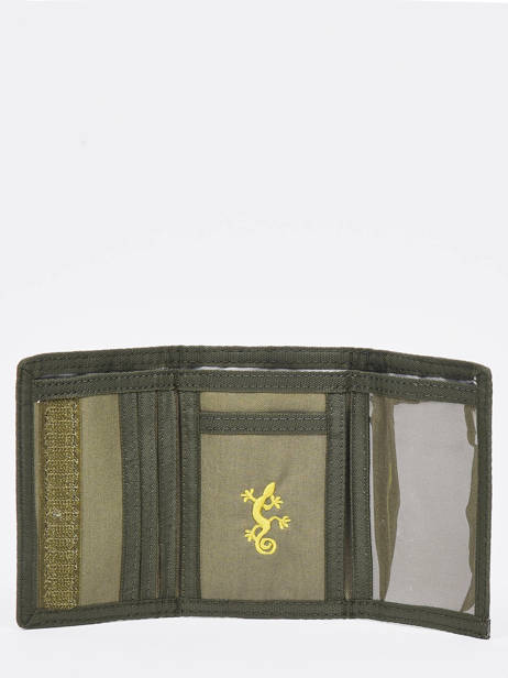 Velcro Wallet Cameleon Green actual PBBAWALL other view 1