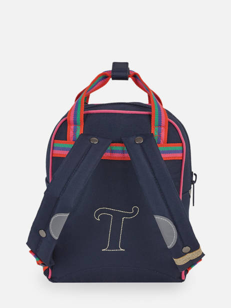 Mini  Backpack Tann's Blue les fantaisies f 61323 other view 4