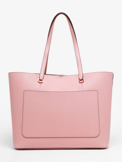 Leather Karly Tote Bag Lauren ralph lauren Pink karly 31911655 other view 4