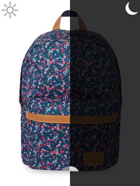 1 Compartment  Backpack Tann's Blue les fantaisies f 62136 other view 4