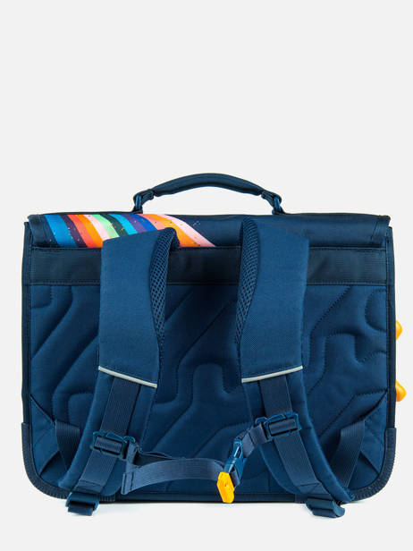 Satchel 2 Compartments Lily Girls Stones and bones Blue girls G other view 4