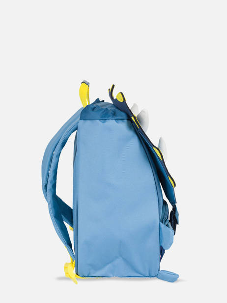 Mini Backpack Tann's Blue ecole des tann's 645111 other view 2