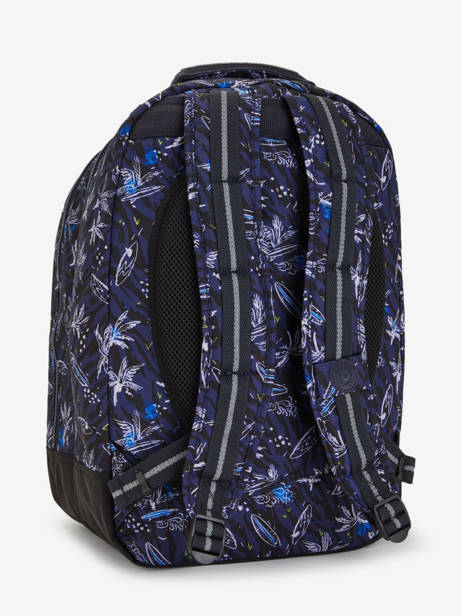 2-compartment Class Room Backpack Kipling Blue back to school KI7090 other view 4