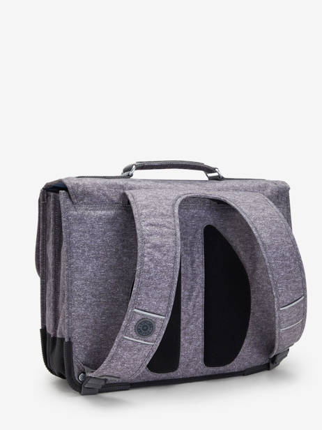 2-compartment  Satchel Kipling Gray back to school KI5705 other view 3
