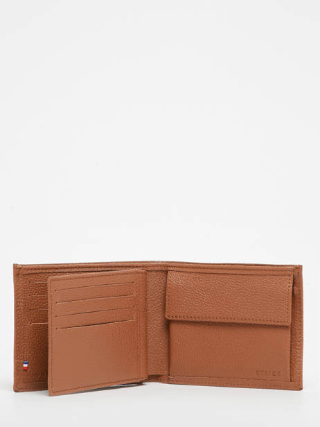 Wallet Leather Etrier Brown madras EMAD121 other view 2