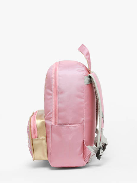 Mini Backpack Caramel et cie Pink boheme FI other view 2