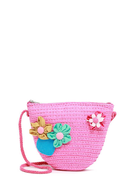 Messenger Bag Le voyage en panier Pink kids PM624