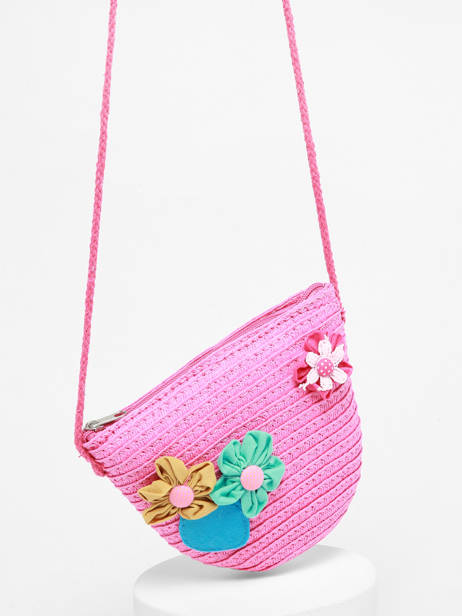 Messenger Bag Le voyage en panier Pink kids PM624 other view 1