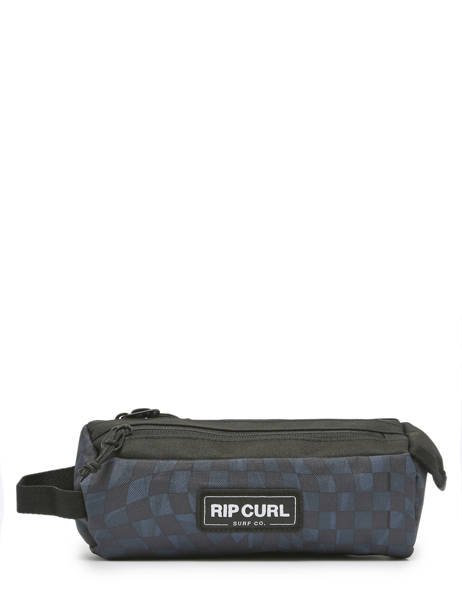 2-compartment  Pouch Rip curl Blue checkers CH12TMUT