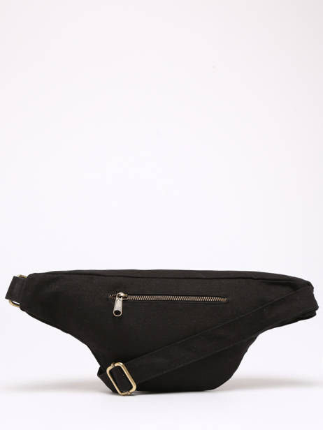 Sac Banane Hindbag Noir best seller SASHA vue secondaire 4