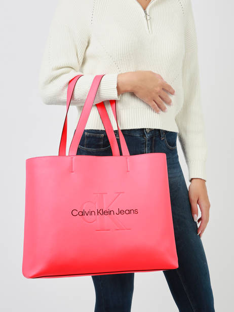 Shoulder Bag Sculpted Calvin klein jeans Pink sculpted K610825 other view 1