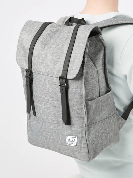 1 Compartment Backpack Herschel Gray classics 11404 other view 1