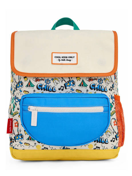 Backpack Hello hossy Blue cool kids P6