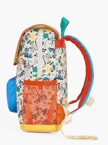 Backpack Hello hossy Blue cool kids P6 other view 2