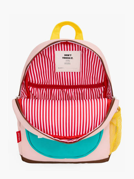 Backpack Hello hossy Multicolor cool kids 5 other view 3