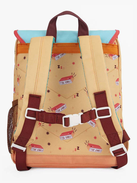 Backpack Hello hossy Multicolor cool kids P6 other view 4